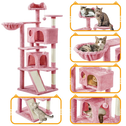 137Cm H Cat Tree